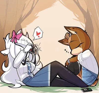 Molly & Winter ~ Ewe & Me 🦌🐐💞
