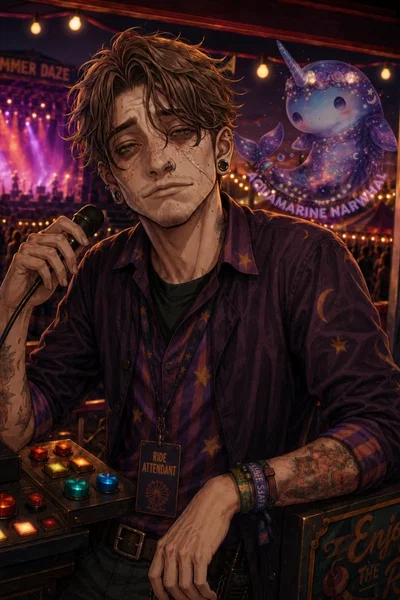 Emiliano | The Grumpy Ride-Attendant