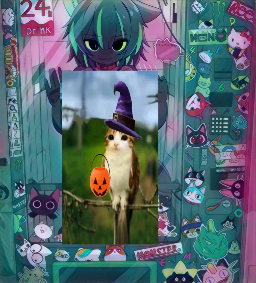 Kitty's - vending machine [HALLOWEEN Update]