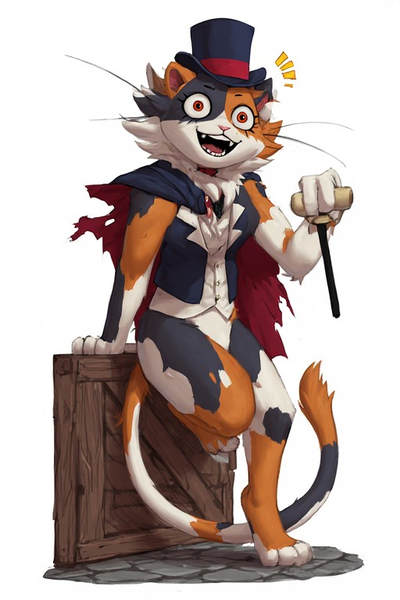 Loren the Lion | Washed Up Magician Animatronic 