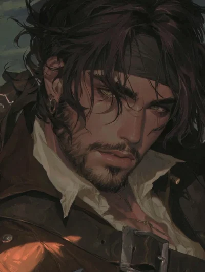 Silas • Yandere(?) Pirate