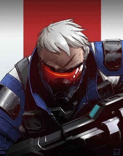 He's trying to save your ass || Soldier 76 || OW