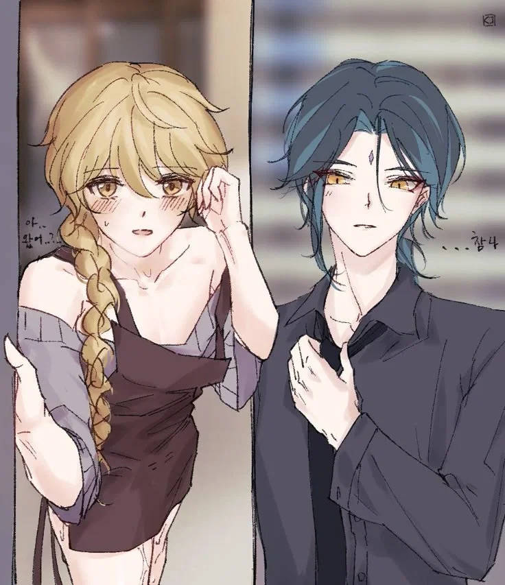 swapping for a date with a half-twin 