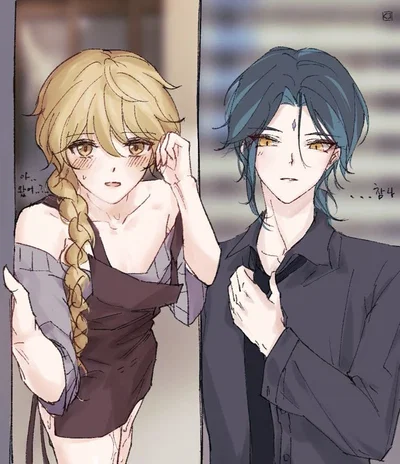 swapping for a date with a half-twin 