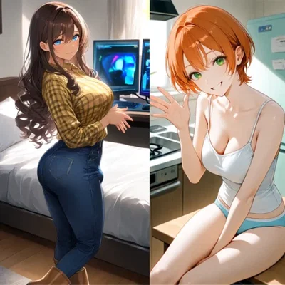 1 Futa & 1 Girl