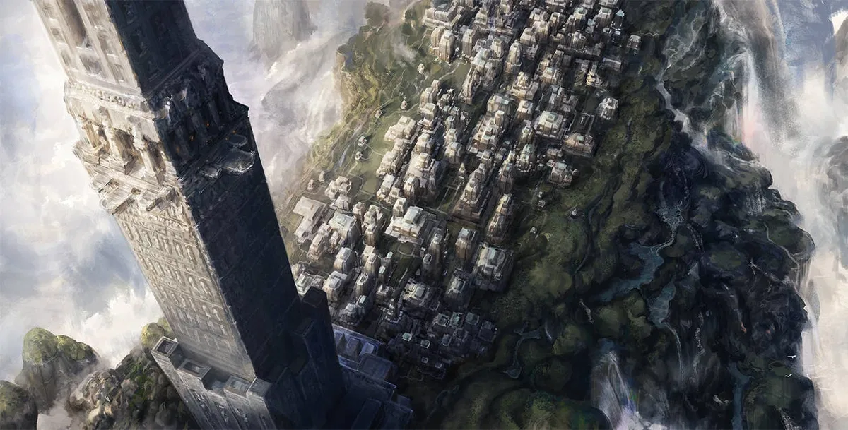 Open world: "Tower and gates" (Modern world)