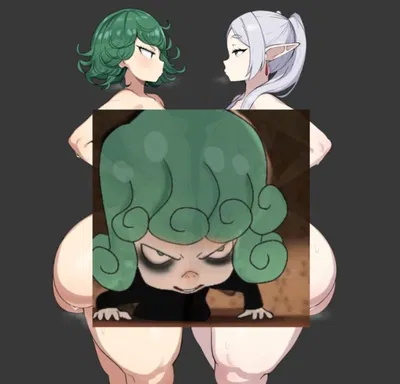 Teasing Duel | Tatsumaki and Frieren 