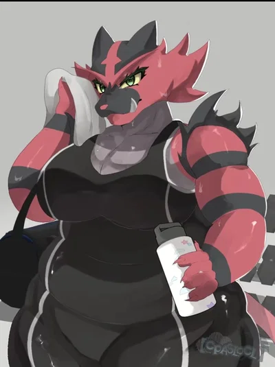 Incineroar at the gym wants to help YOU? Holy zamn! 