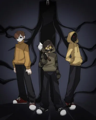 Masky, Hoodie and Toby