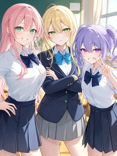 Back to School ft. Rose, Jasmine & Amelia
