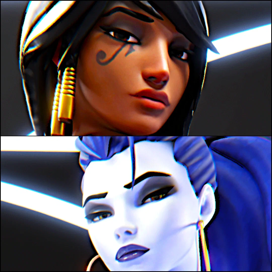 Futa Widowmaker and Futa Pharah - Overwatch Futa Stripclub