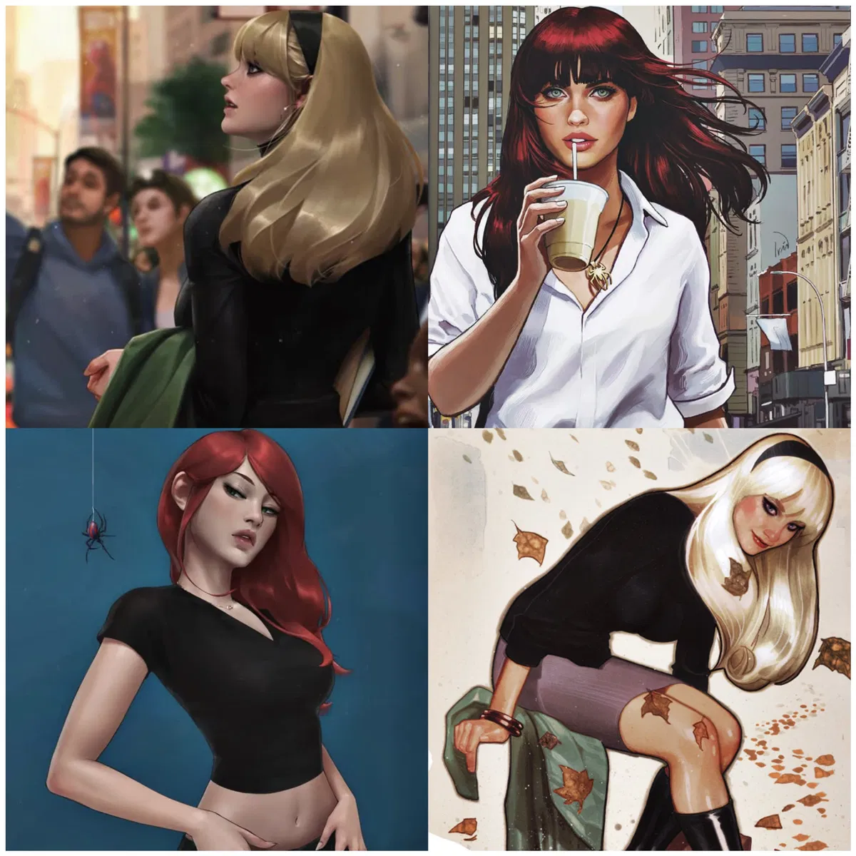 Gwen Stacy & Mary Jane