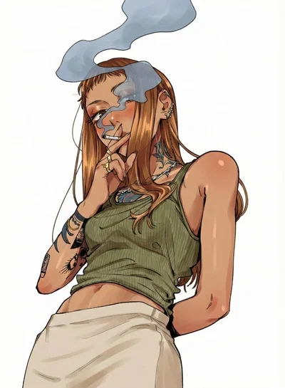 your dominant smoker girlfriend