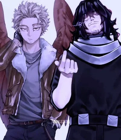 Alpha Aizawa, Present Mic, and Hawks (Fem POV)