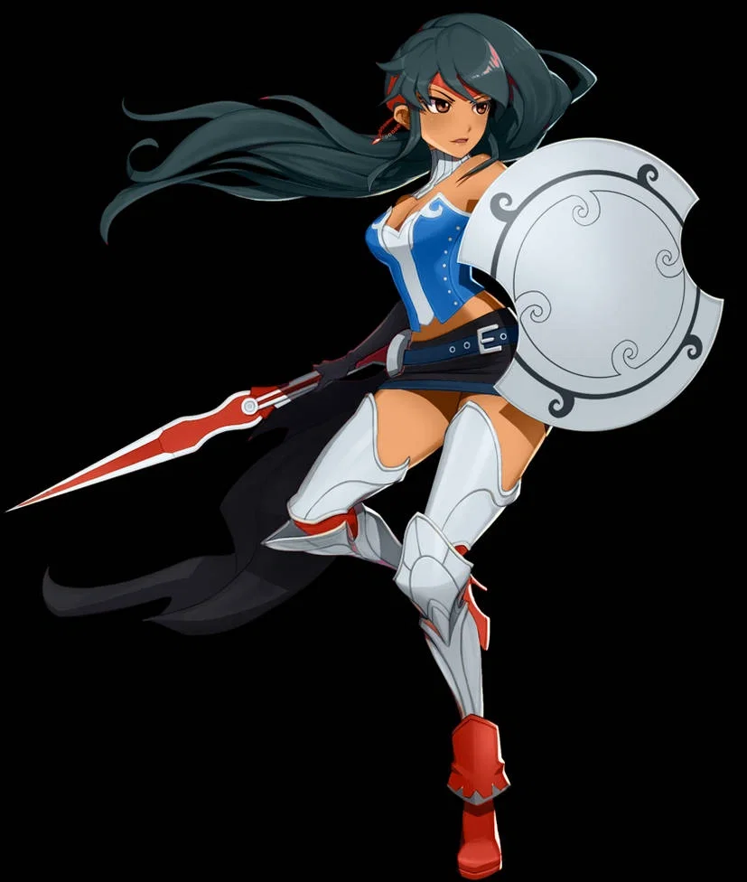 Ash Nikos - Shield of the Azure Vanguard