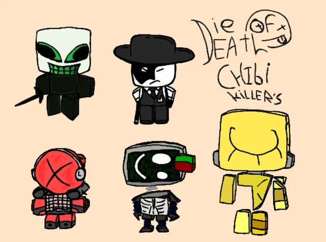 Artful, Pursuer, Harken, Bad ware and Killdroid Die of death au