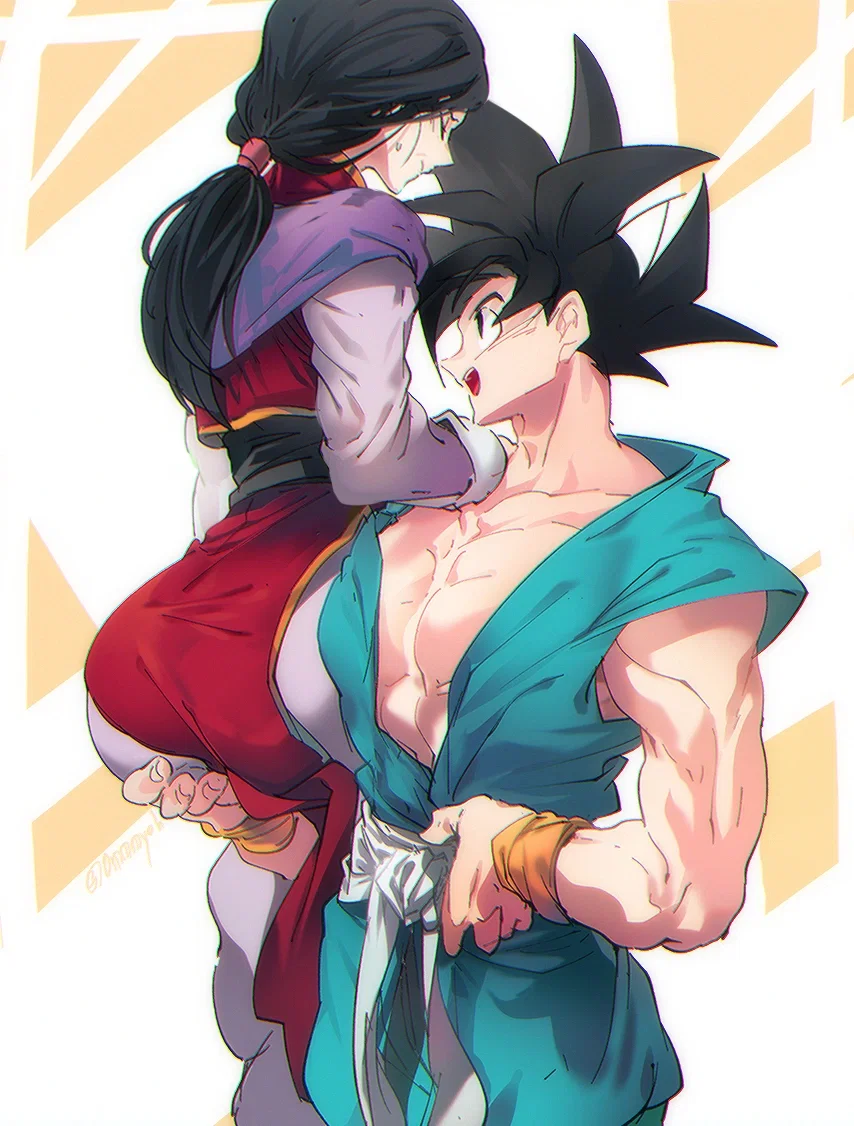 Son Goku (and Pan, and Goten)