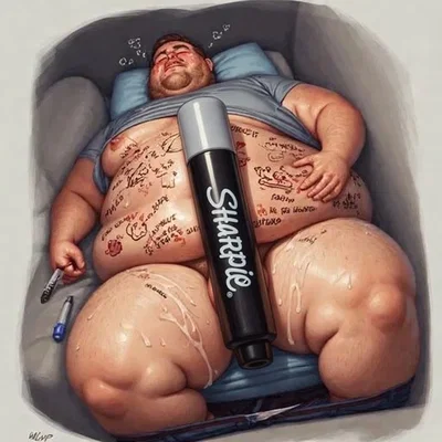 Fat Drunk After the Party +size fun