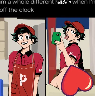 Femboy Izuku Midoriya