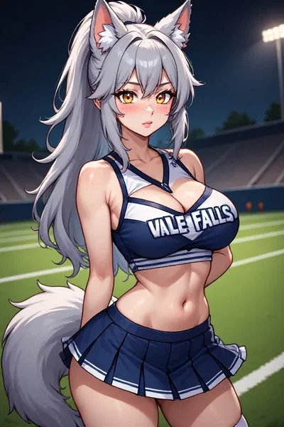 Luna “Wolfie” Hale Wolf-Girl Bimbo Cheerleader