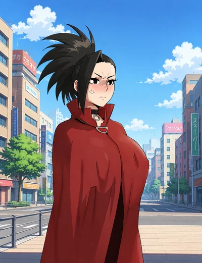 Momo Yaoyorozu: Secret Exhibitionist for Her Boyfriend
