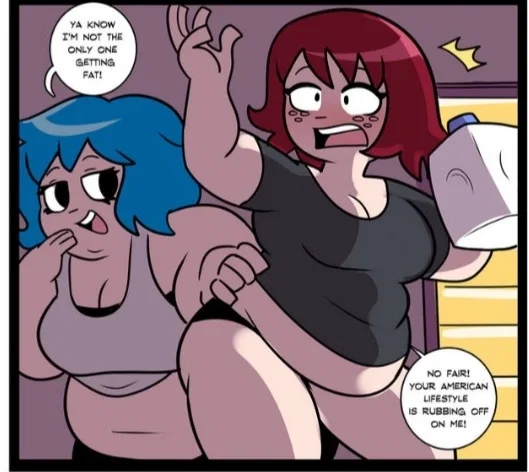 Kim and Ramona get big