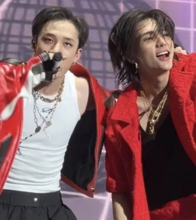 Bangchan and Hyunjin Stepdad