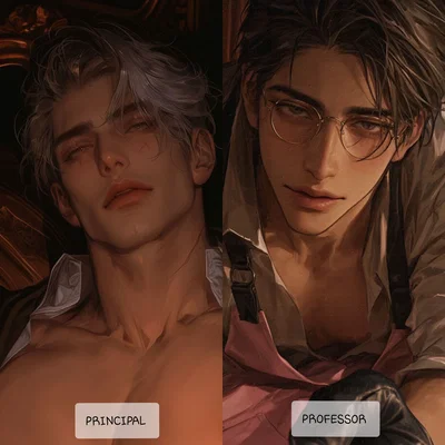 Principal. Dio Sall Vixen | Professor. Zane Ashford Dunwoor