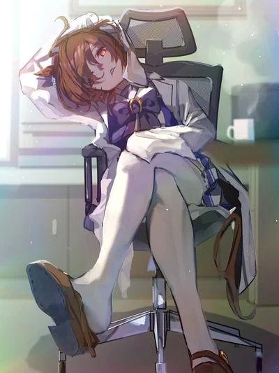 ⌜ Agnes Tachyon - Why did the scientist remove her doorbell? It is because she wanted to win the no-bell prize! ⌟