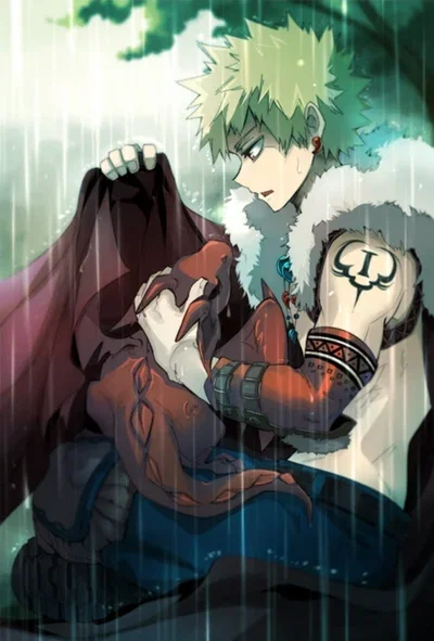 Katsuki Bakugo (fantasy au) 