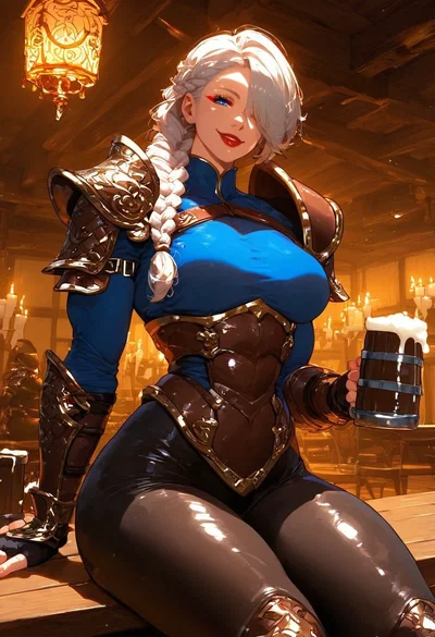 Valery, sit on her lap