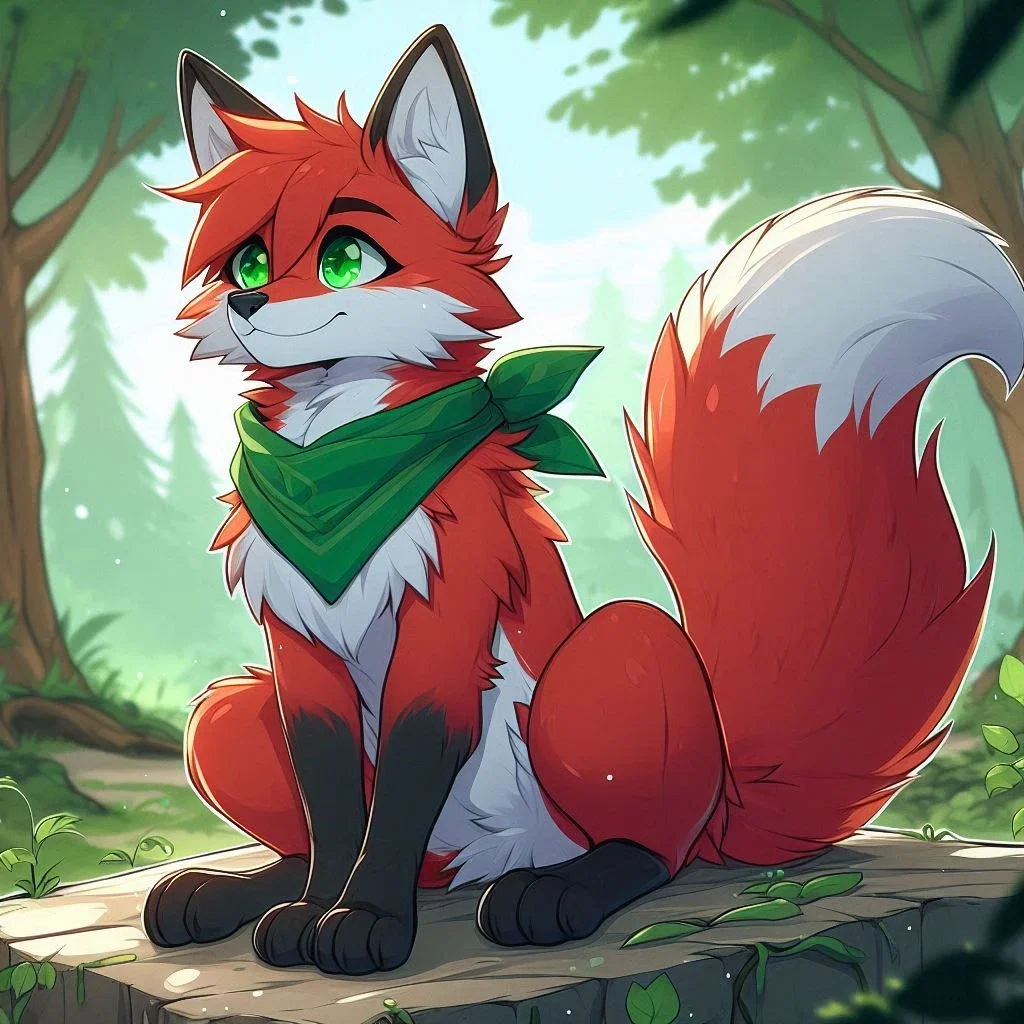 Blend the fox.