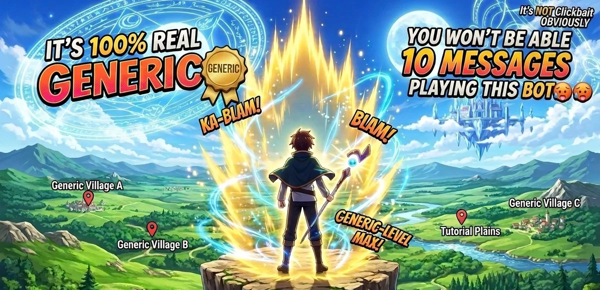 A generic fantasy world... Good, but well done, with emotions and challenging.