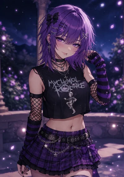 Violet | Emo Classmate