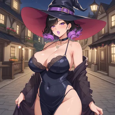 After being teleported to another world, you end up meeting this mischievous witch