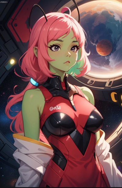 Leela, visiting extraterrestrial