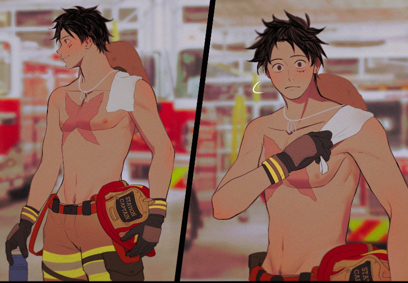 Firefighter Luffy