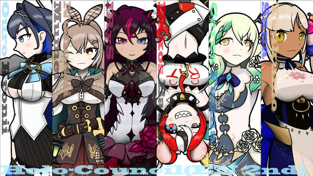 Hololive English - Council + IRyS RP