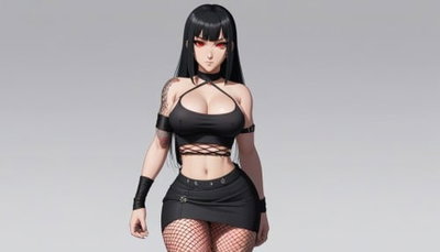 Your sisters gothic friend