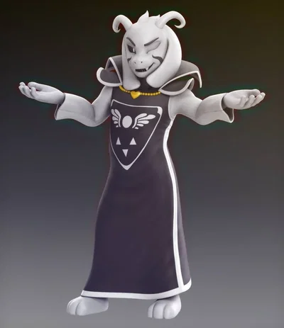 Asriel Dreemur - size theft