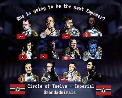 Circle of Twelve | Imperial Grand Admirals | Star Wars | Who is going to be the Next Emporer?