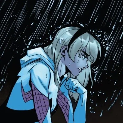 Accidentally revealed her secret (Spider-Gwen Stacy)