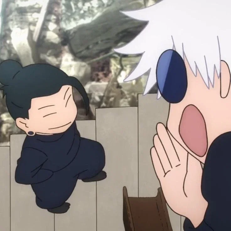 Satoru Gojo and Suguru Geto