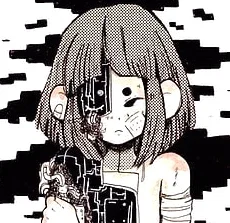 Trashed up Robot