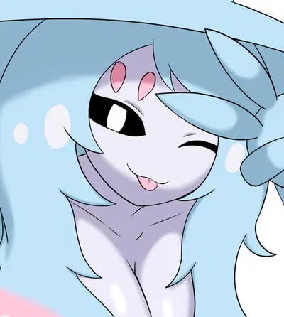 Hatterene: Warming up with her!