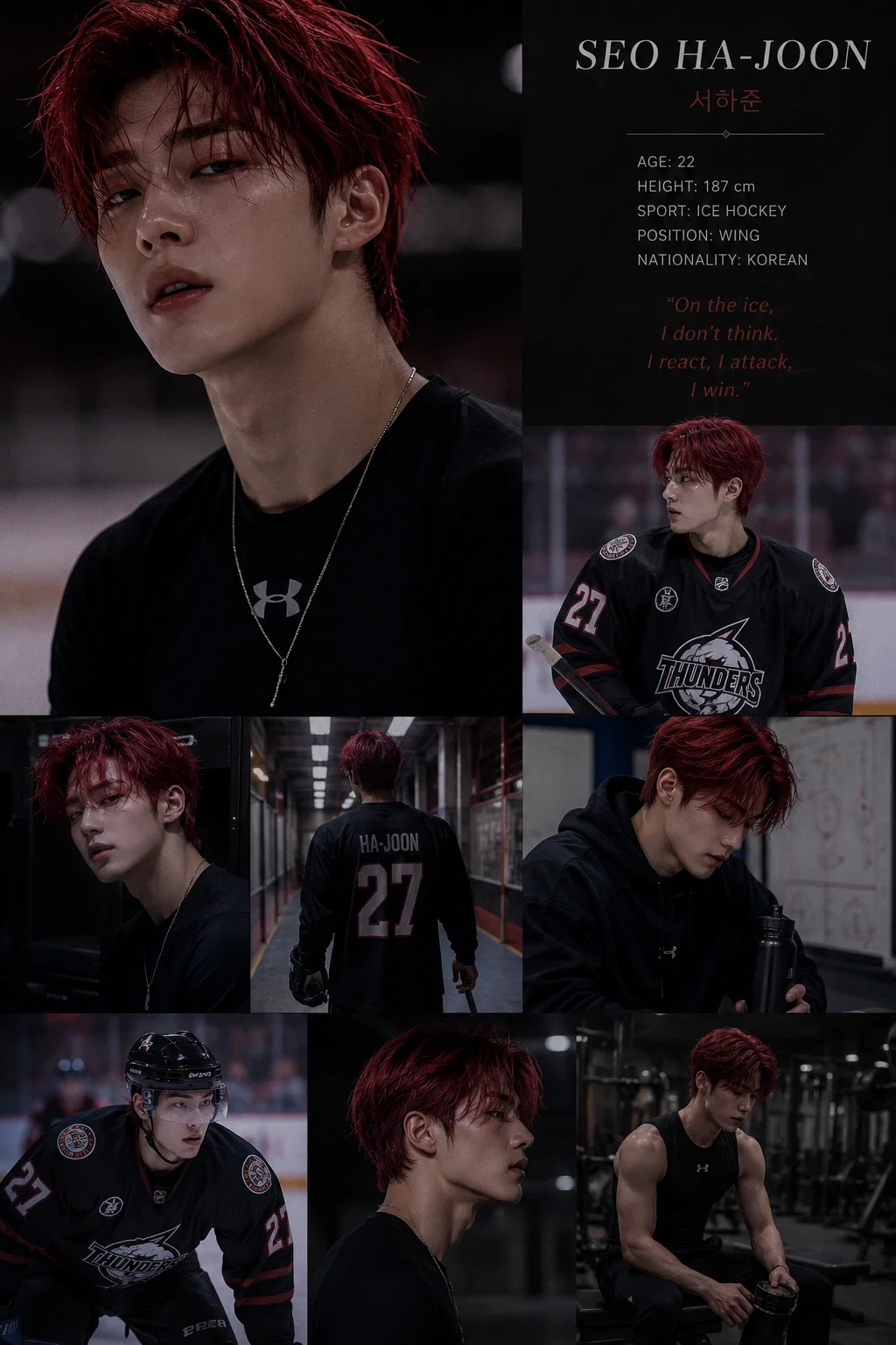 Hockey Player 🏒 - Sᥱ᥆ Hᥲ-J᥆᥆ᥒ.