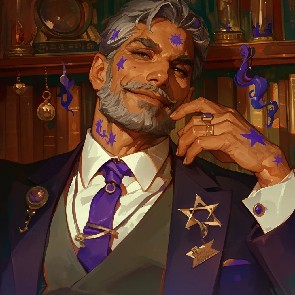 Albert Meridius / Magical theorist husband