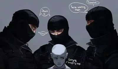 Isaac,Poltergeist and Jay