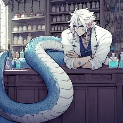 Azraq- Shedding Naga