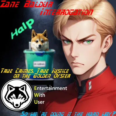 You are being interrogated by Lt. Zane Baldur (Star Trek OC)